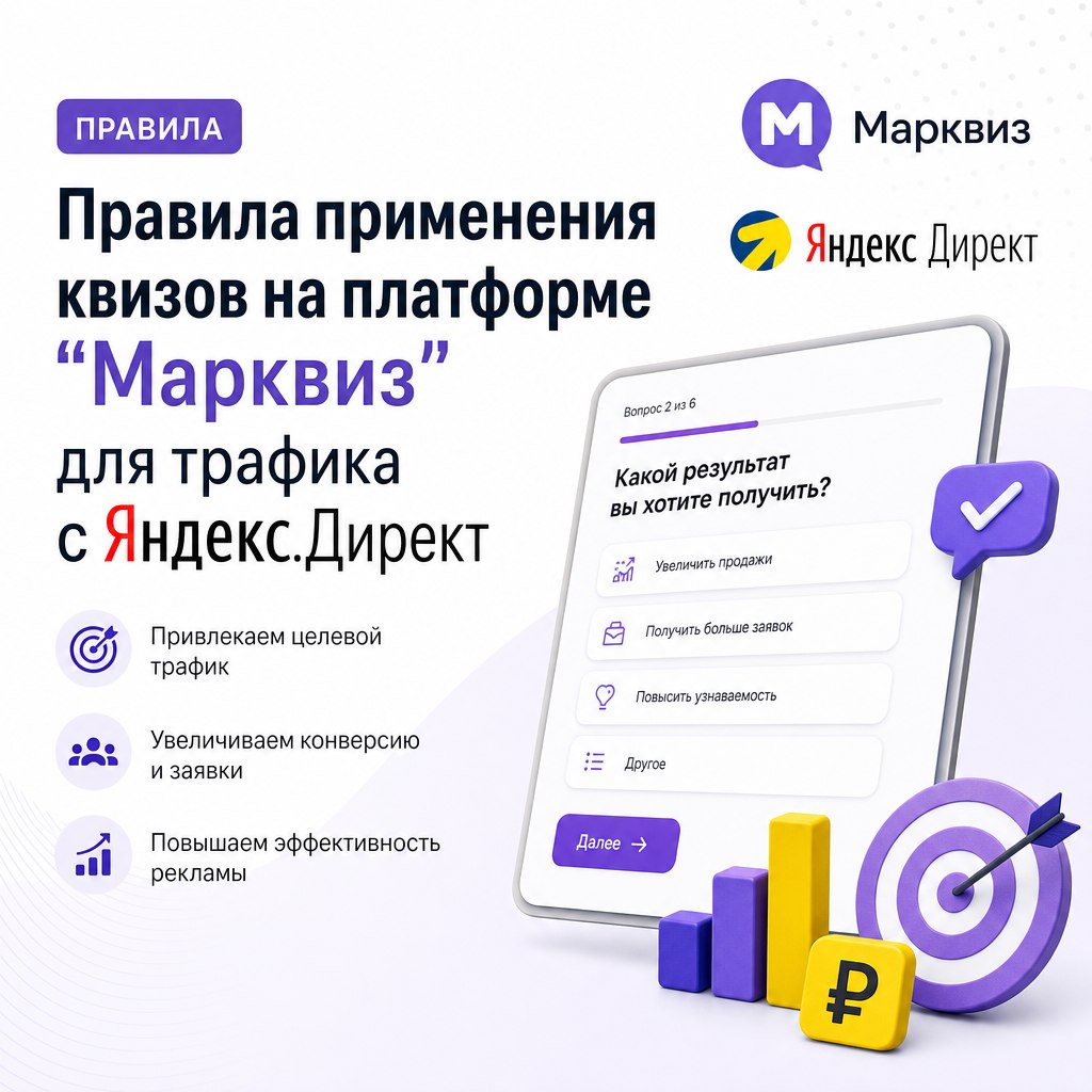 Как правильно создавать и применять квизы на платформе «Марквиз», чтобы они работали и давали качественные заявки?!